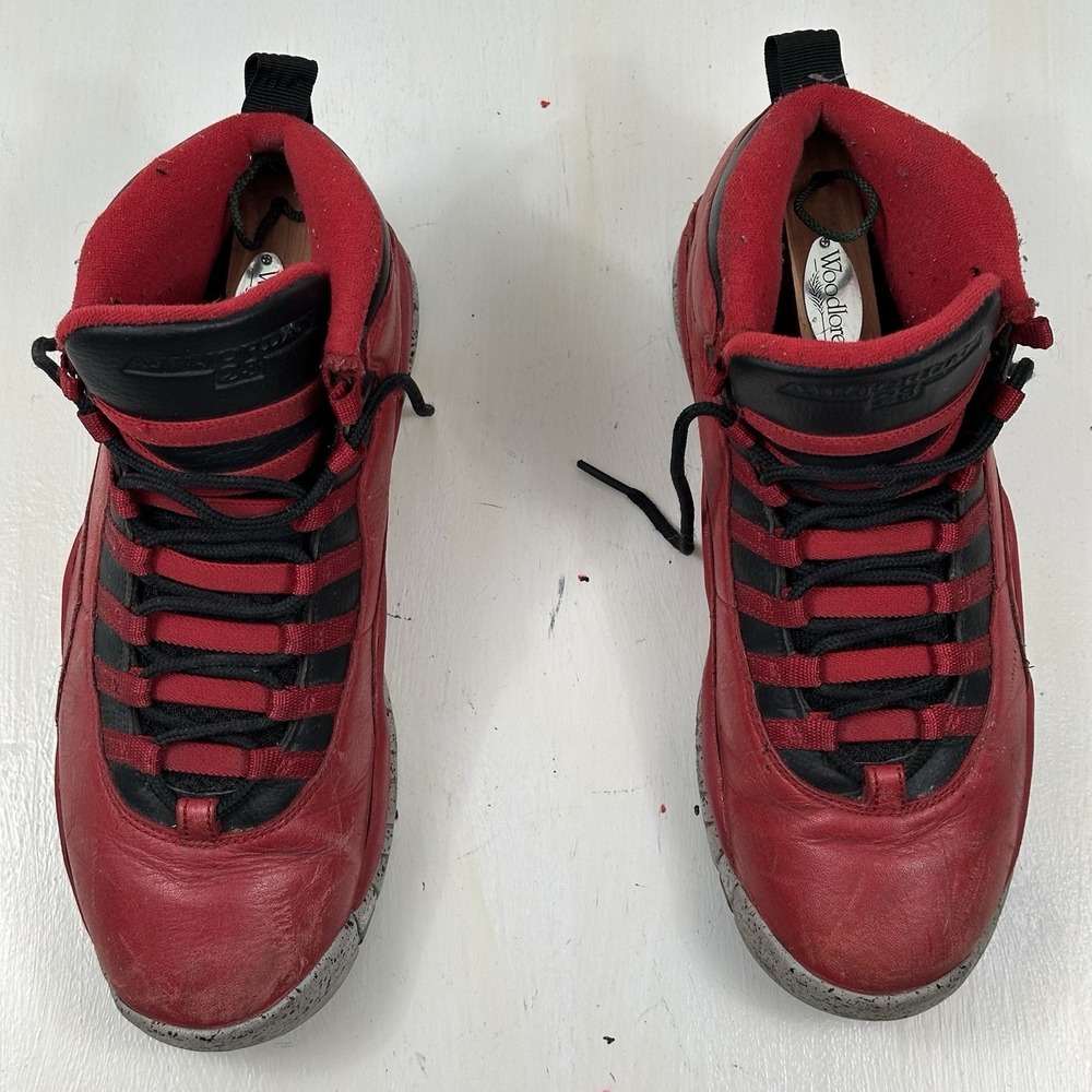 Air‎ Jordan 10 Retro 30th Bulls Over Broadway Shoes Men 9 Gym Red 705178 601 - Picture 7 of 16